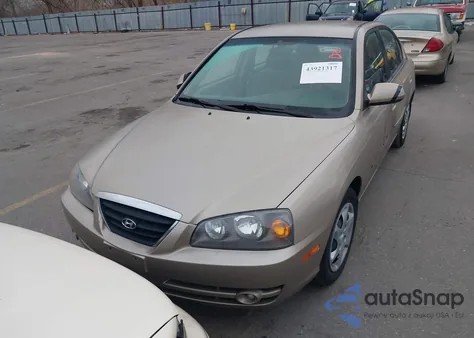 2006 Hyundai Elantra Gls/Limited from USA, damaged, VIN KMHDN46D76U363543